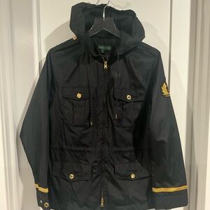 Lauren Ralph Lauren Black Jacket with Gold Accents